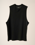 Canotta crop uomo basic